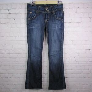 Hudson Signature Dark Wash Bootcut Jeans